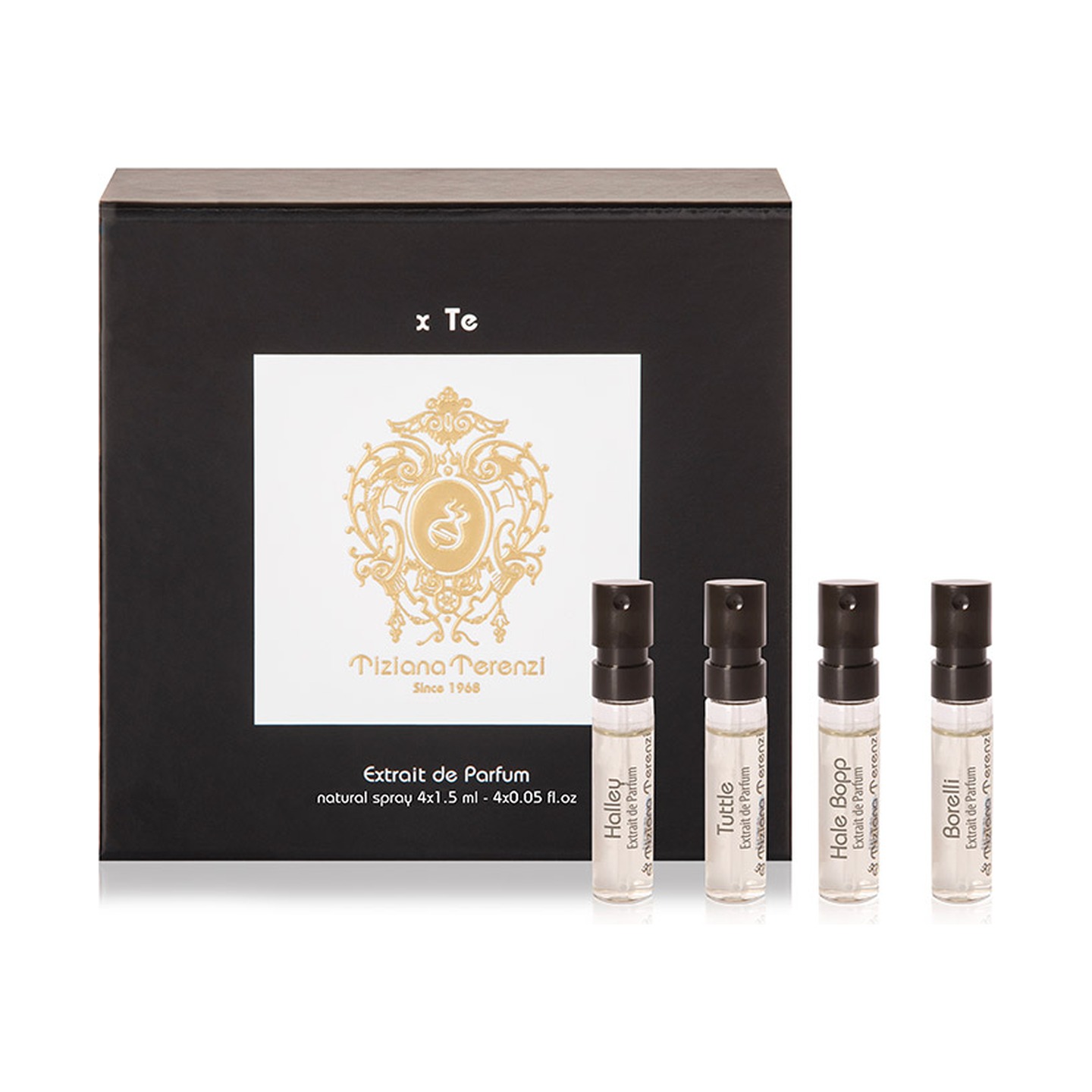 Coffret Découverte Comete — Halley, Tuttle, Hale Bopp, Borrelly (4 × 1,5 ml)